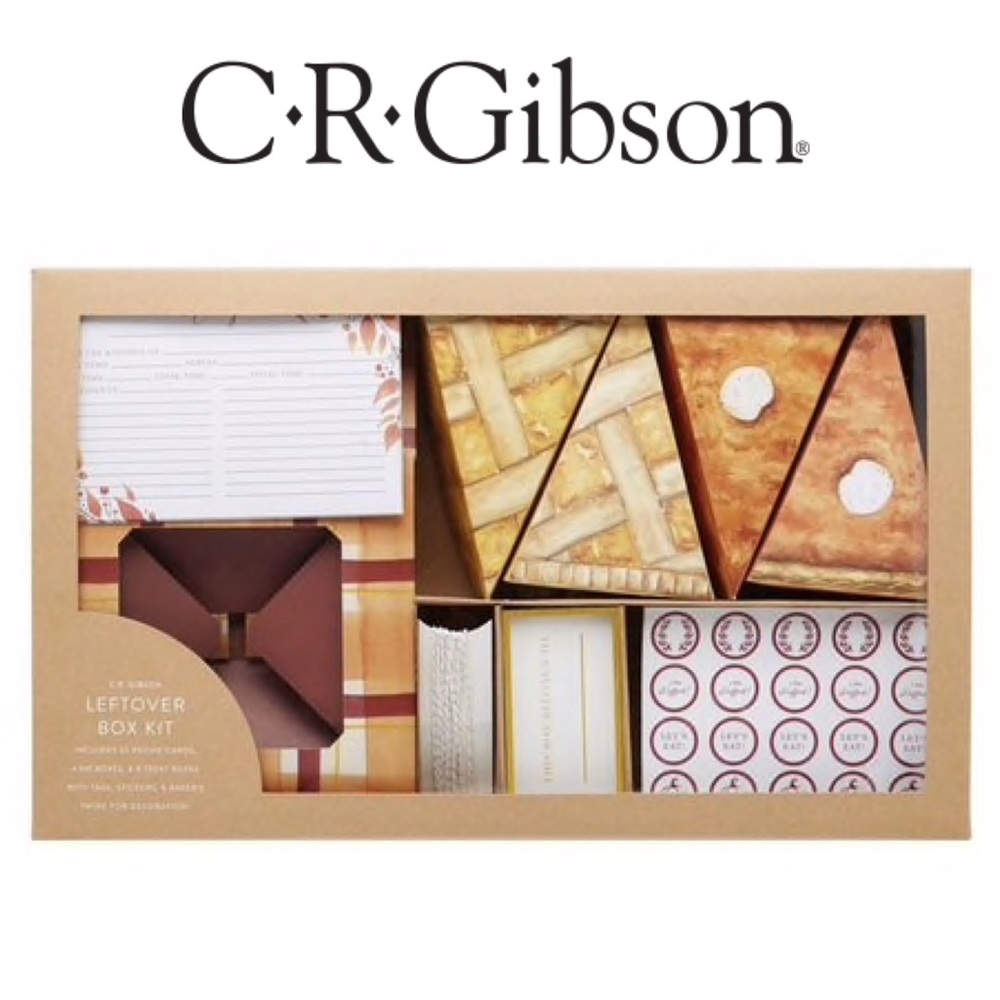 C.R. Gibson Thanksgiving Leftover Box Set- Harvest Pie